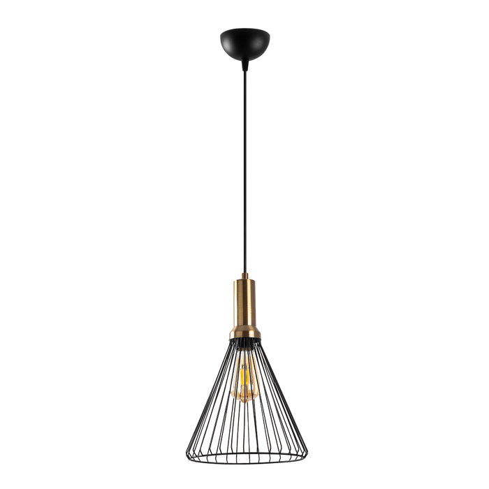 Opviq Dear - 11210 Lámpara de Araña Moderna Negro y Antiguo